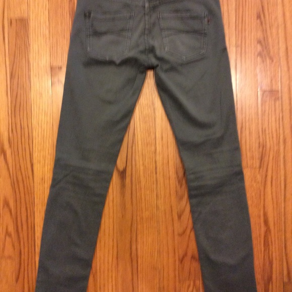 Boden Johnnie B teen brand green denim jeans 26 - Picture 4 of 4